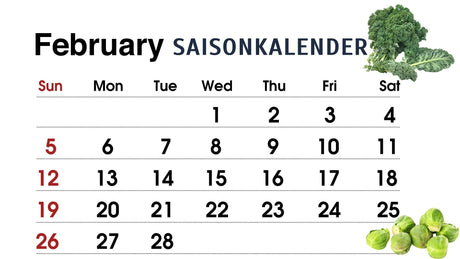 Saisonkalender Februar