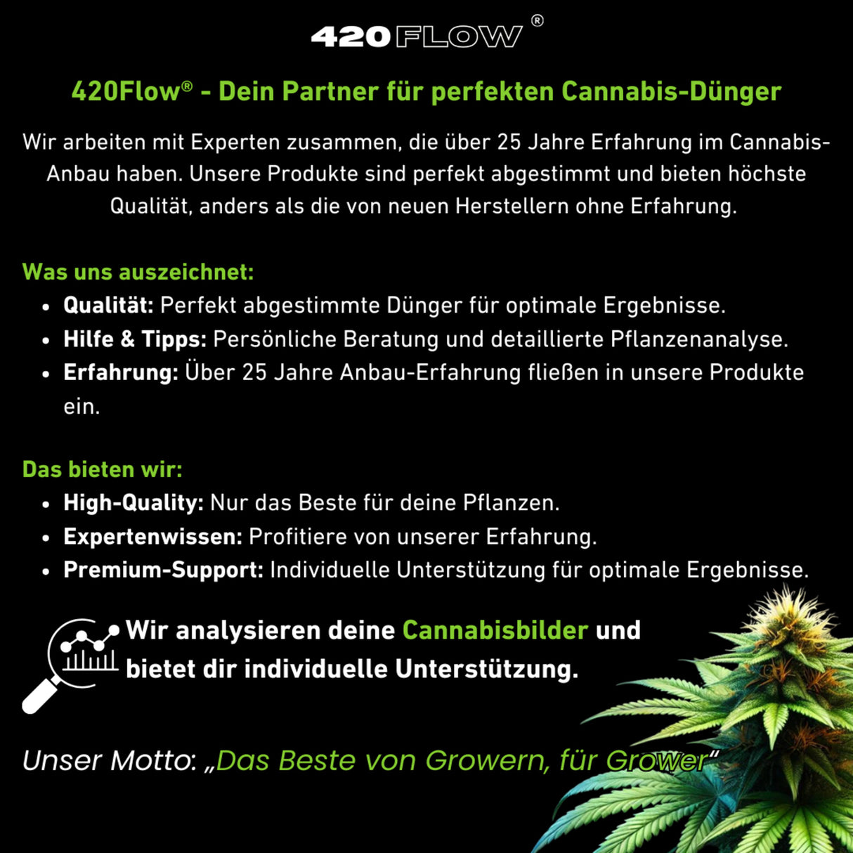 420Flow – Grow Starter Set mit Düngern inkl. 3 Samen Gelato Auto – HaGa-Welt