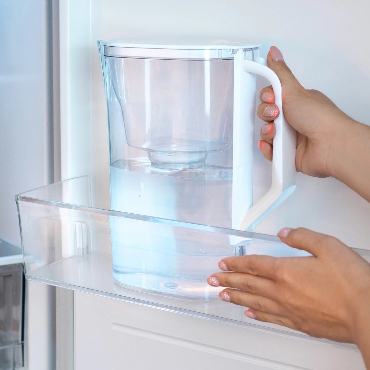 Wessper D3 Slim Wasserfilter 2,7 Liter mit AquaClassic Filter versch. Farben – HaGa-Welt