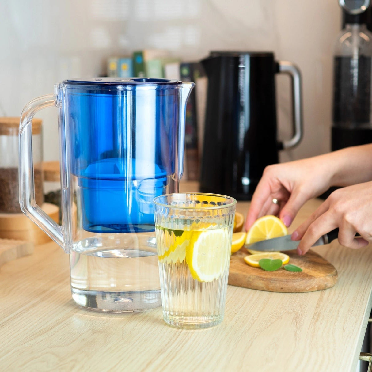 Wasserfilter D1 Solid 2,8 Liter mit AquaMax Filter versch. Farben – HaGa-Welt