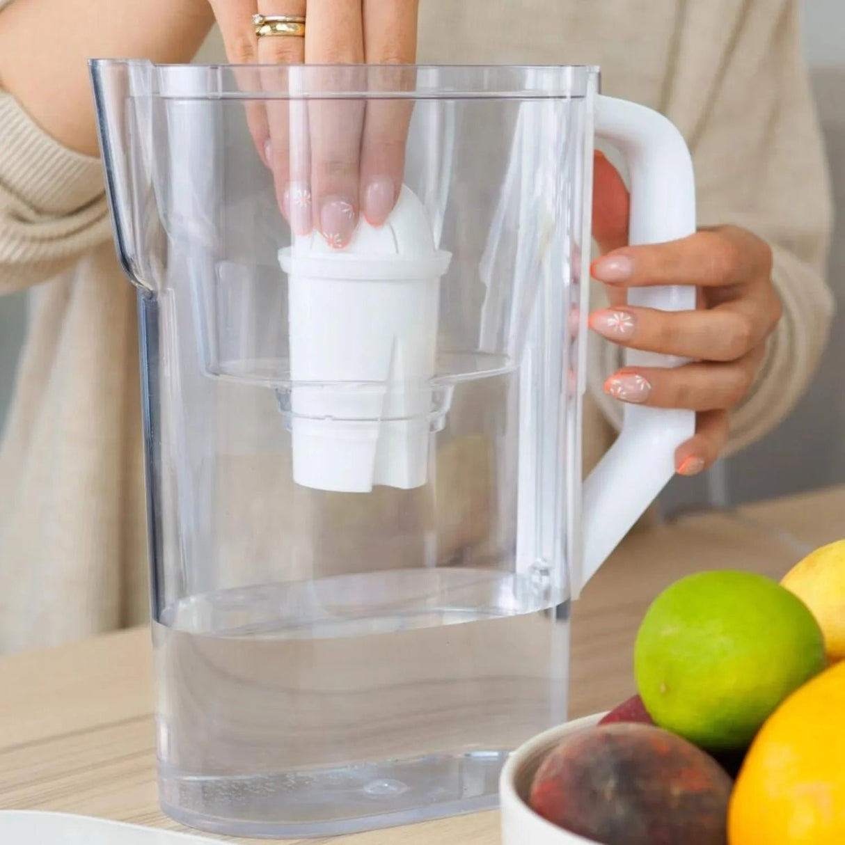 Wessper D3 Slim Wasserfilter 2,7 Liter mit AquaClassic Filter versch. Farben – HaGa-Welt