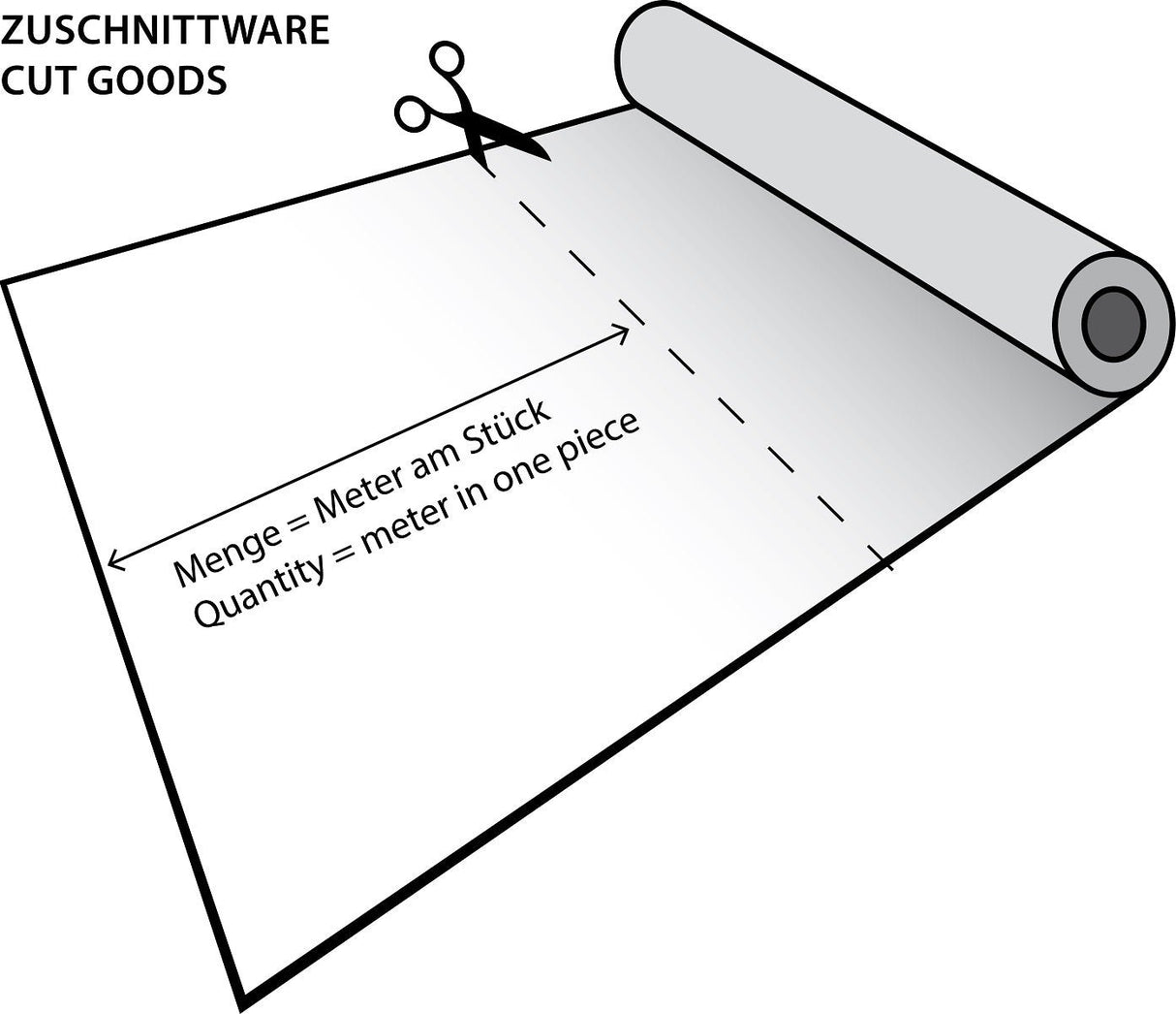 Premium-Unkrautvlies 180g/m² in 1m Breite Unkrautbekämpfung METERWARE – HaGa-Welt