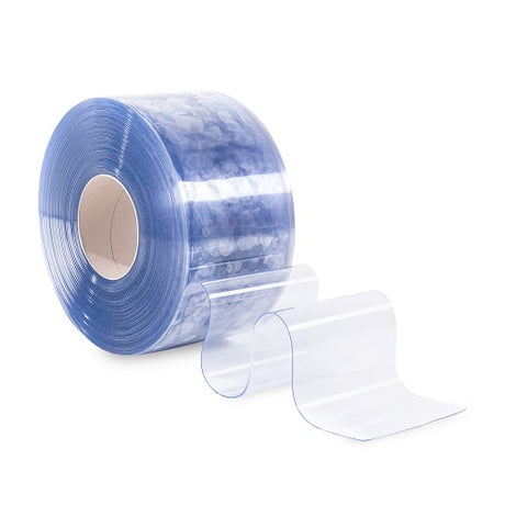 PVC Lamellenvorhang Streifenvorhang Meterware transparent – HaGa-Welt