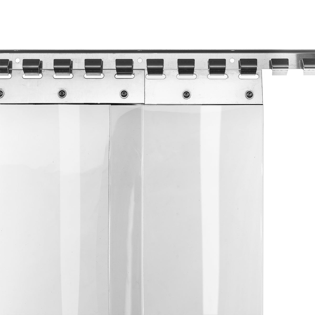 4 Stück Linsenschrauben + Mutter M5 x 12mm für PVC-Lamellenvorhang – HaGa-Welt