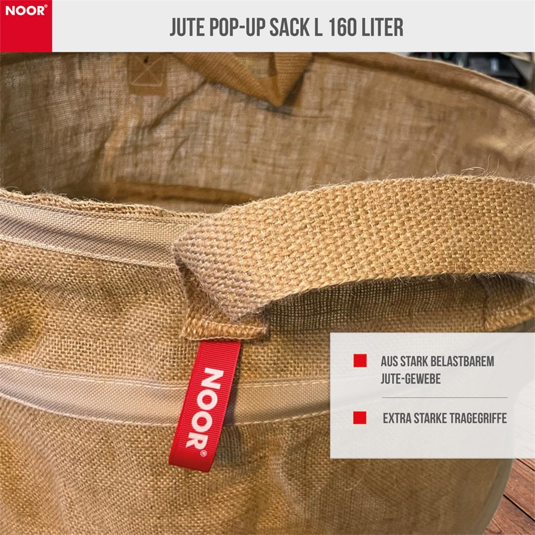 Gartensack Pop-Up - Stabilität durch Pop-up Feder – HaGa-Welt