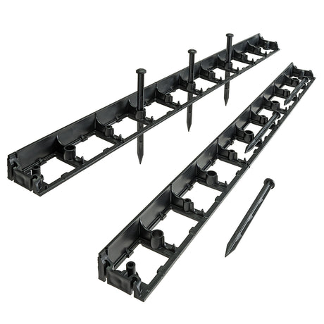Rasenkante GARDEN RAND Beetumrandung Mähkante 1000mm x 80mm x 45mm 2 St. – HaGa-Welt