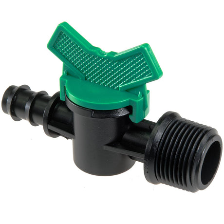 Regulierventil 16mm x 3/4" Schlauchventil Gartenschlauchverbindungsstück 1 Stk. – HaGa-Welt