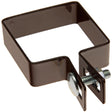 HaGa® Strebenschelle 7cm x 7cm Befestigungscchelle eckig für Pfosten – HaGa-Welt