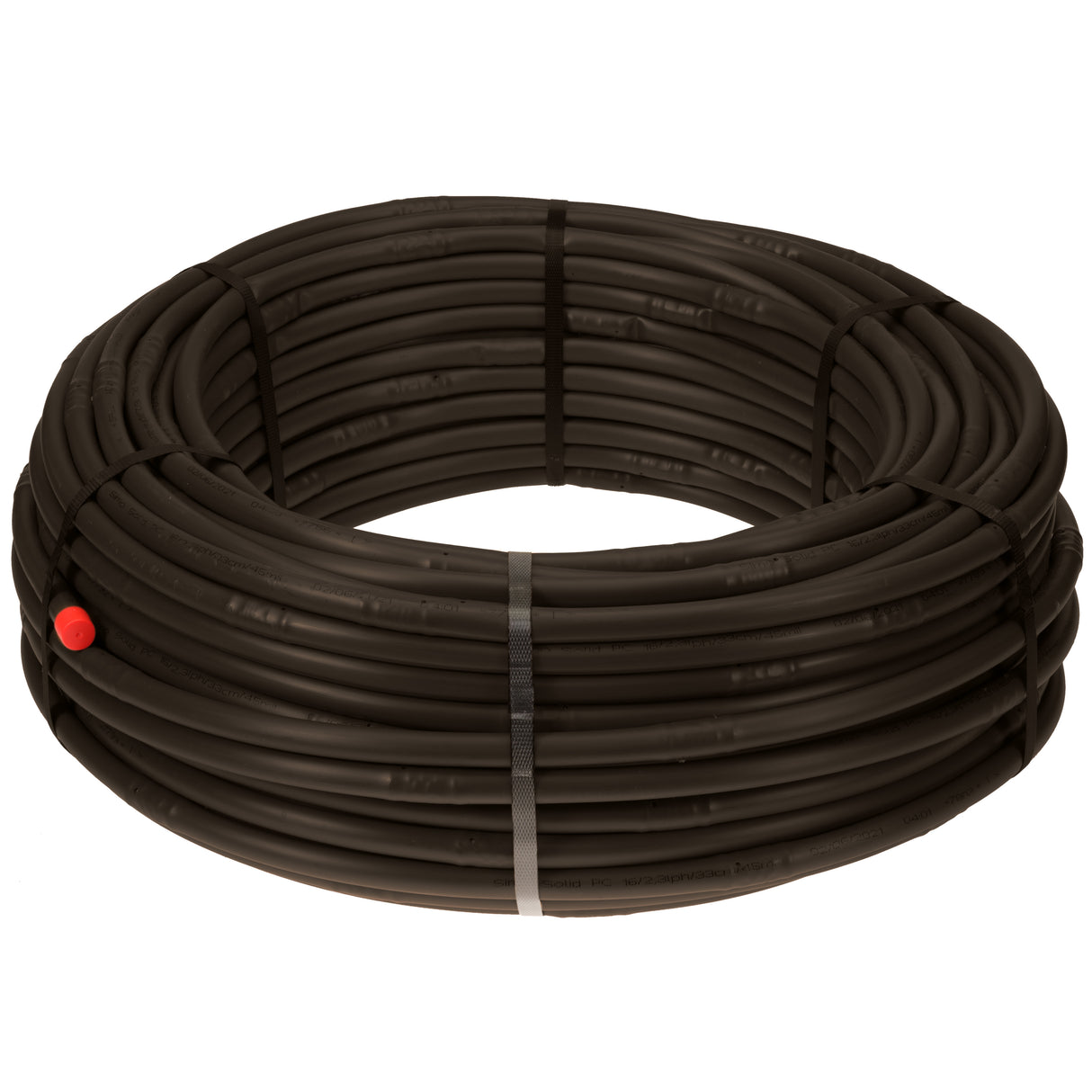 Tropfschlauch 16mm mit Druckkompensierung Perlschlauch Gartenbewässerung in dunkelbraun Meterware – HaGa-Welt