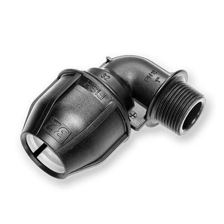 PE Winkel AG 32mm x 1 Zoll Außengewinde zur Verbindung von PE-Rohren 32-C – HaGa-Welt