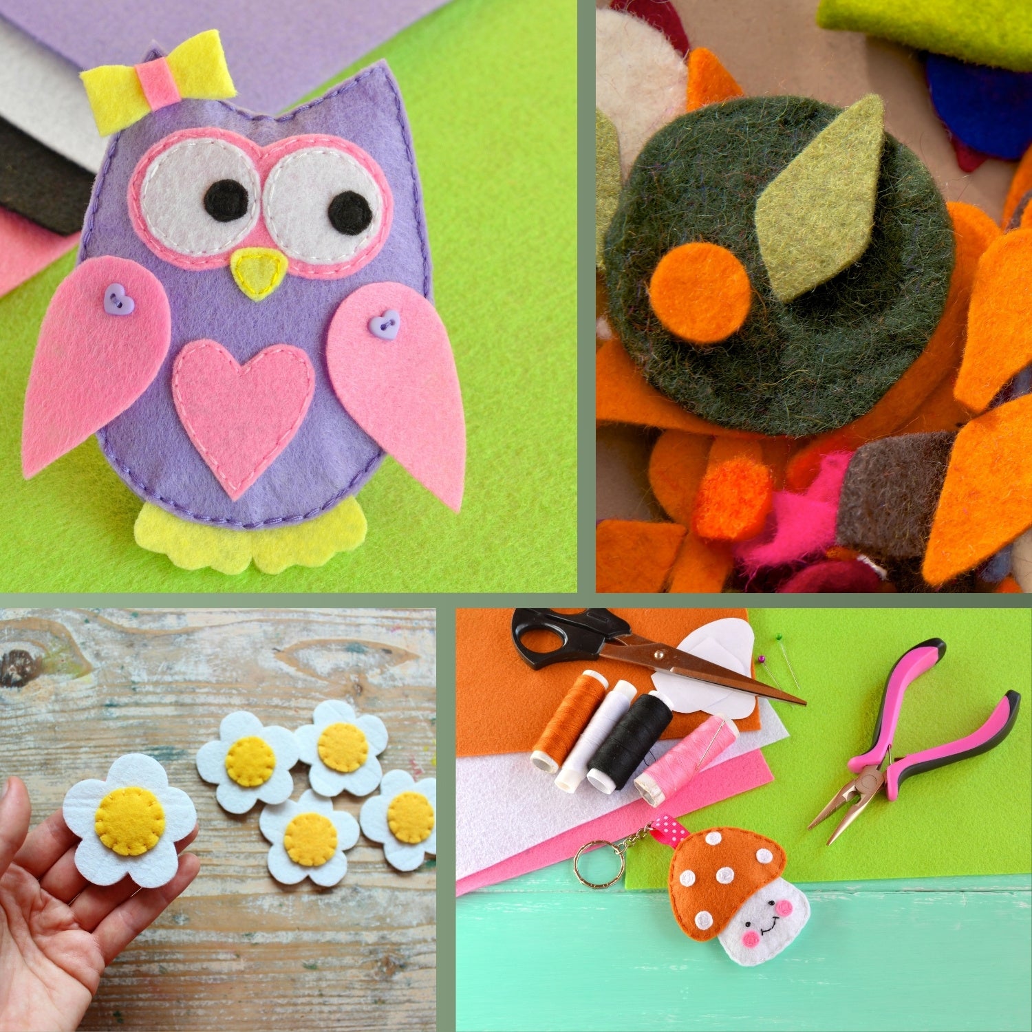 Filz - der ideale Bastelfilz für Kreative – HaGa-Welt