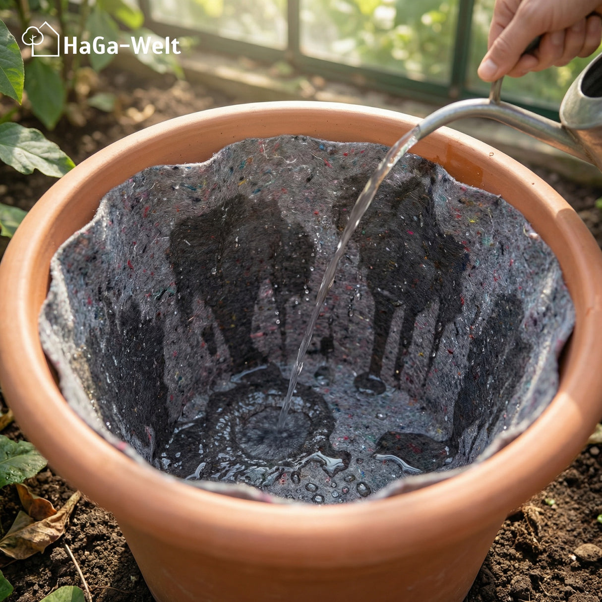 Bewässerungsvlies 500g/m² - Wasserspeicher für eine langfristige Bewässerung – HaGa-Welt