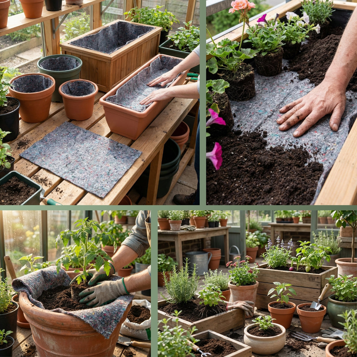 Bewässerungsvlies 500g/m² - Wasserspeicher für eine langfristige Bewässerung – HaGa-Welt