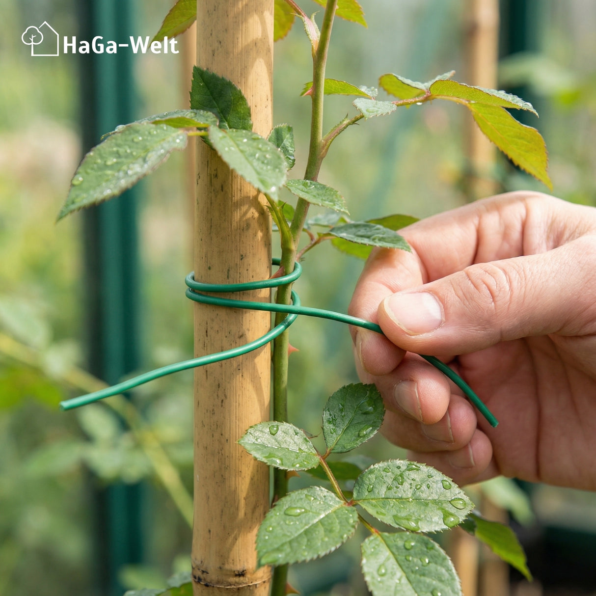 Bindedraht – vielseitiger Draht für den Garten und zum Basteln – HaGa-Welt