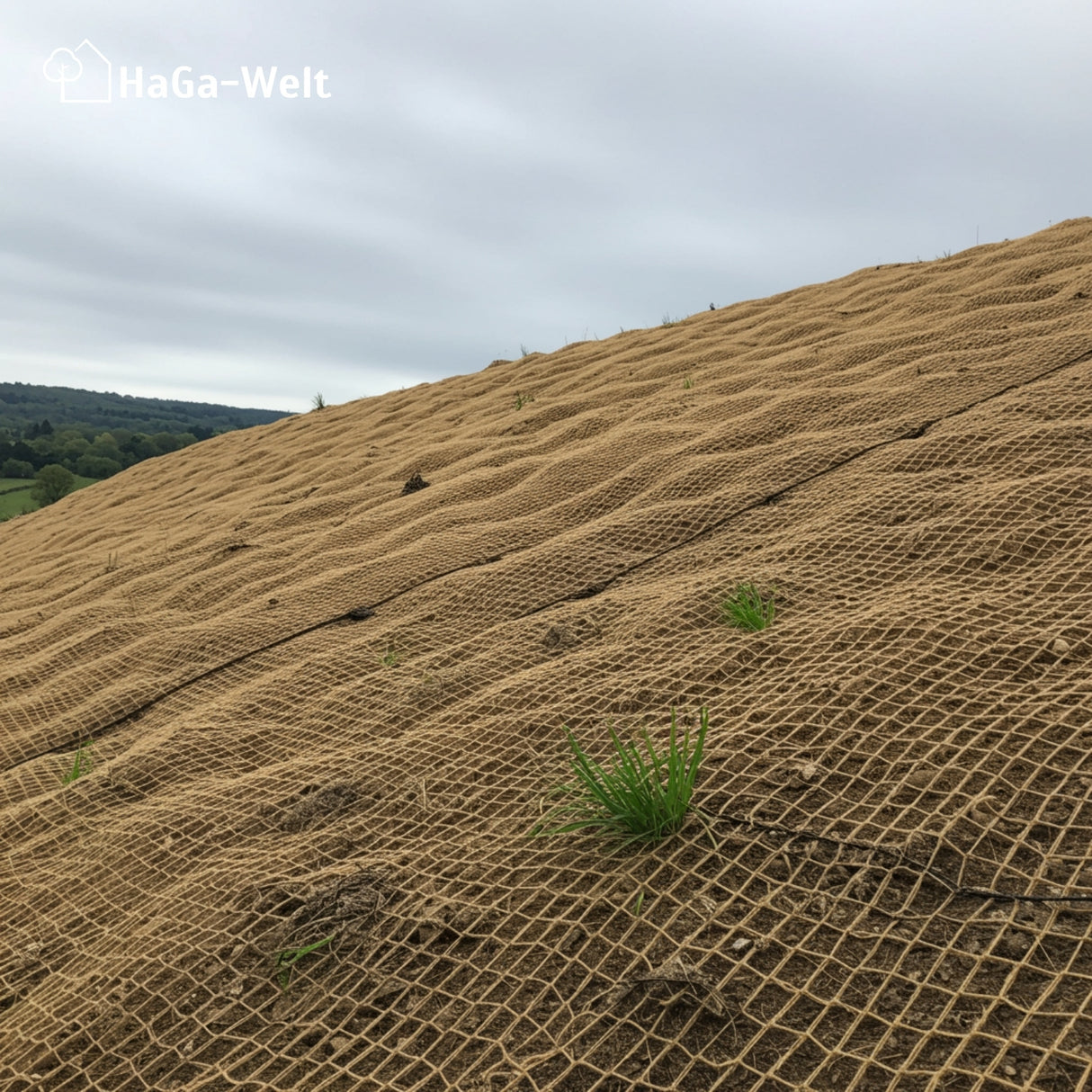 Böschungsmatte – effektiver und nachhaltiger Schutz vor Bodenerosion