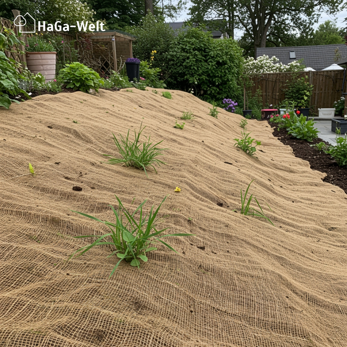 Böschungsmatte – effektiver und nachhaltiger Schutz vor Bodenerosion