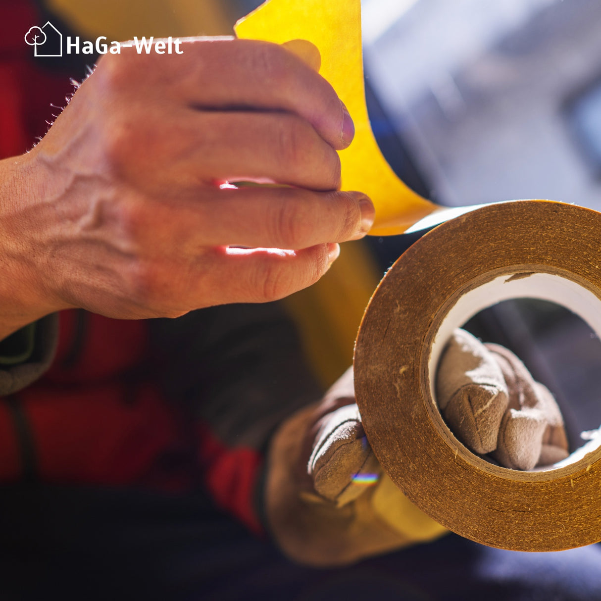 Doppelseitiges Dampfsperre Klebeband N2 – perfekt zur Befestigung von Dampfsperren