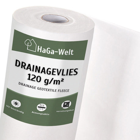 Drainagevlies 120 g/m² – trennt Schicht für Schicht im Gartenbau – HaGa-Welt
