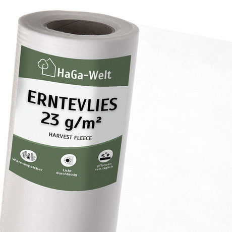 Erntevlies 23g/m² – effektiver Schutz für Frühbeete – HaGa-Welt