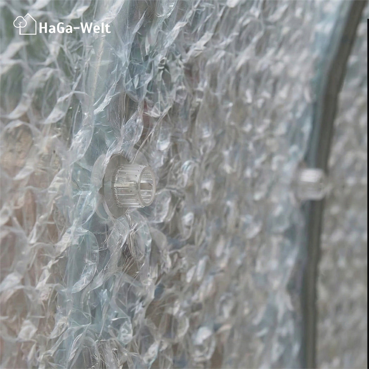 Folienhalter für Isolierfolie, Luftpolsterfolie, Noppenfolie & Schattiernetze – HaGa-Welt