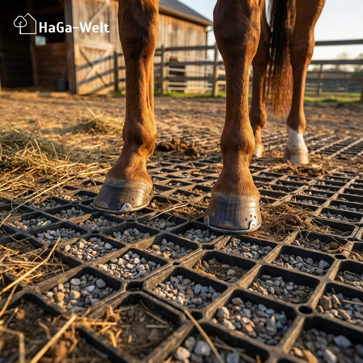Kiesgitter – stabile Rasengitterplatten, schnell und einfach verlegt – HaGa-Welt