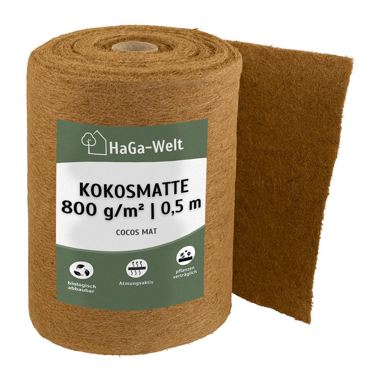 Kokosmatte 800g/m² – natürlicher Schutz vor Kälte – HaGa-Welt