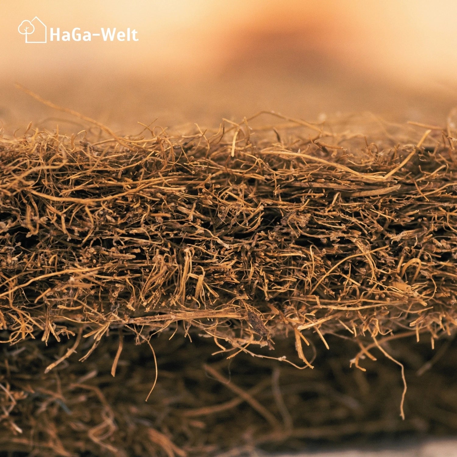 Kokosmatte 0,5 m Breite – Winterschutz beidseitig mit Naturlatex – HaGa-Welt