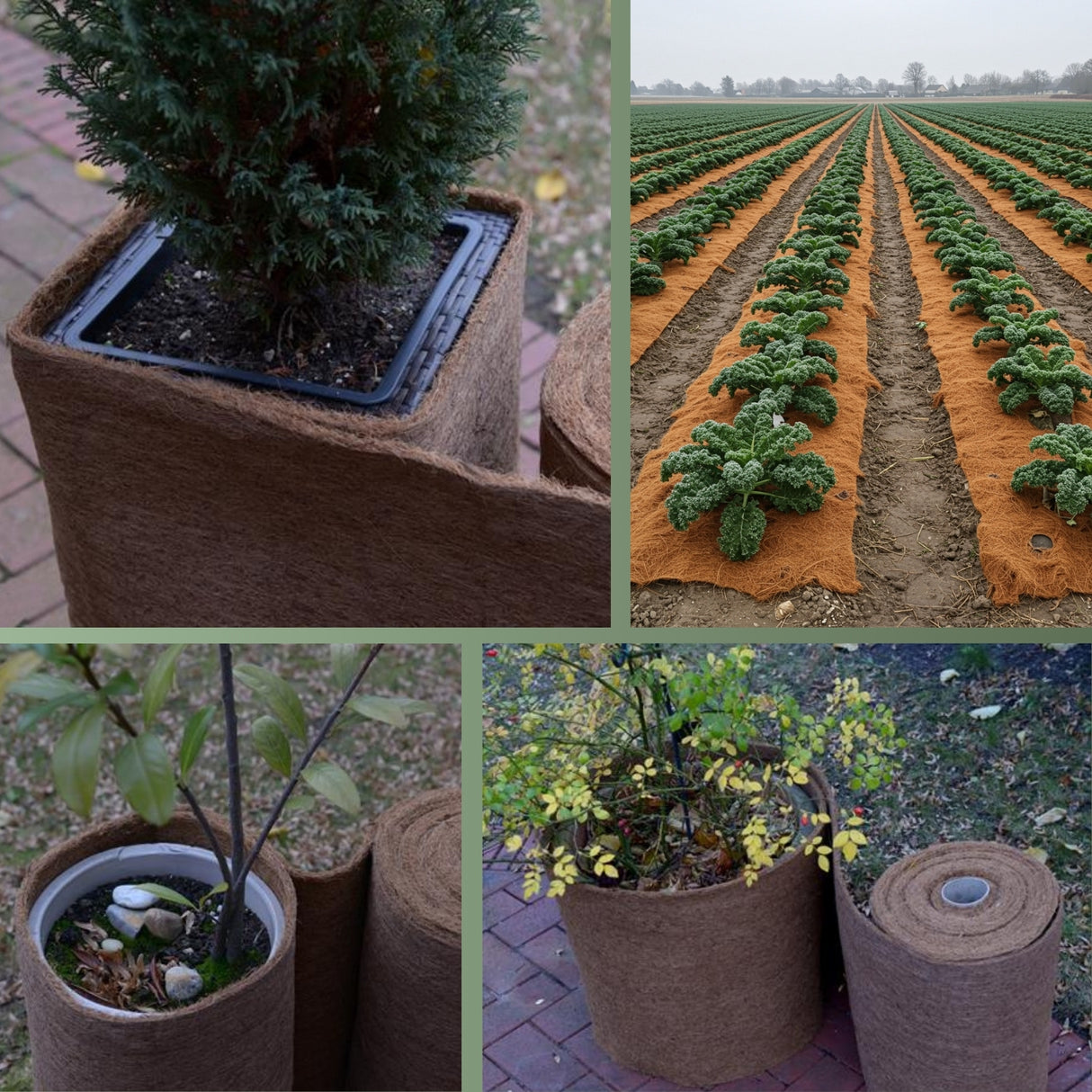 Kokosmatte 800g/m² – natürlicher Schutz vor Kälte – HaGa-Welt