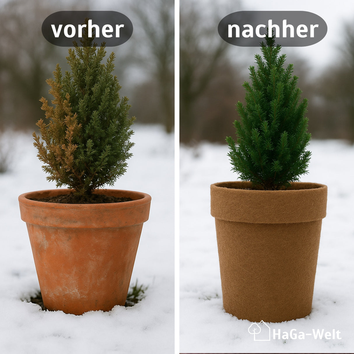 Kokosmatte 800g/m² – natürlicher Schutz vor Kälte – HaGa-Welt