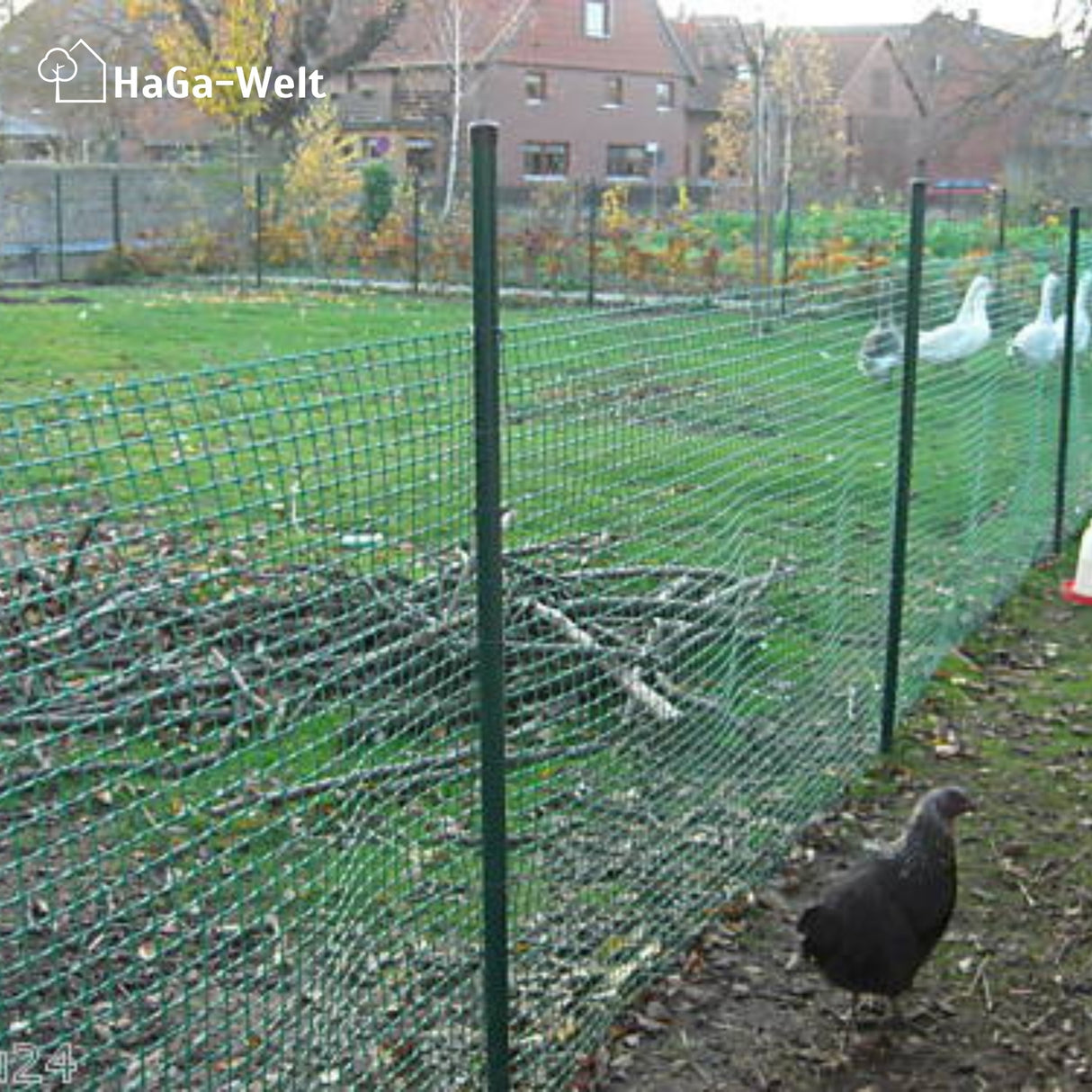 Gartenzaun – vielfältiger Kunststoffzaun für Ihren Garten – HaGa-Welt