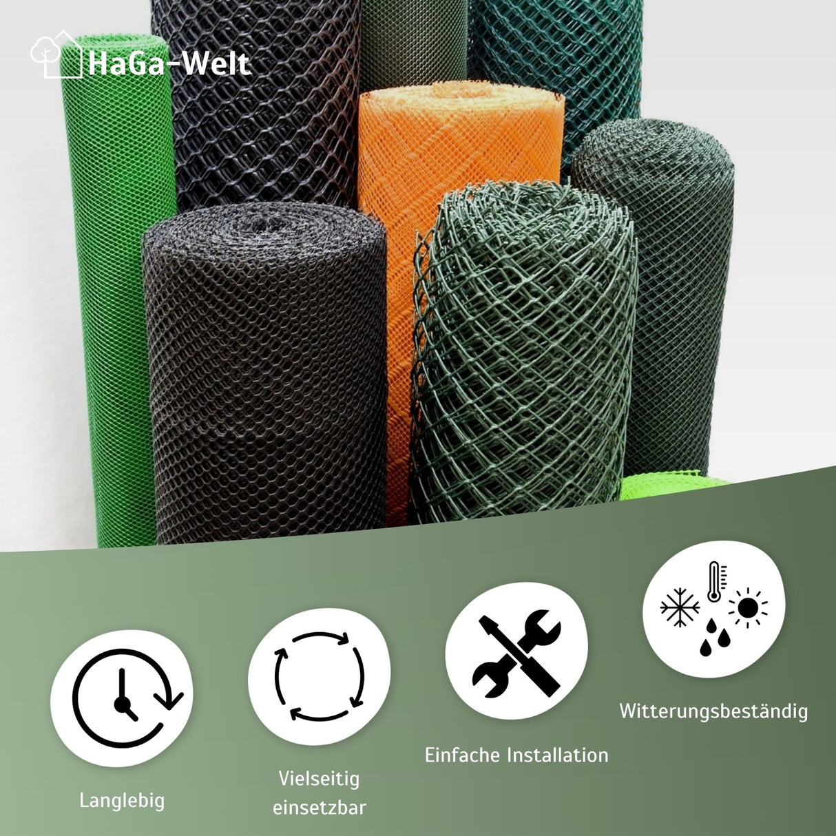 Gartenzaun – vielfältiger Kunststoffzaun für Ihren Garten – HaGa-Welt