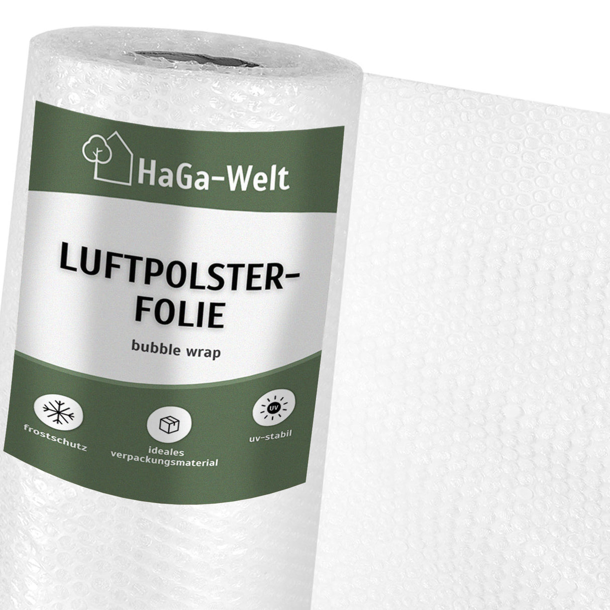 Luftpolsterfolie 1,2 m Breite 2-lagig – Vielseitiger Schutz für Pflanzen und empfindliche Gegenstände – HaGa-Welt