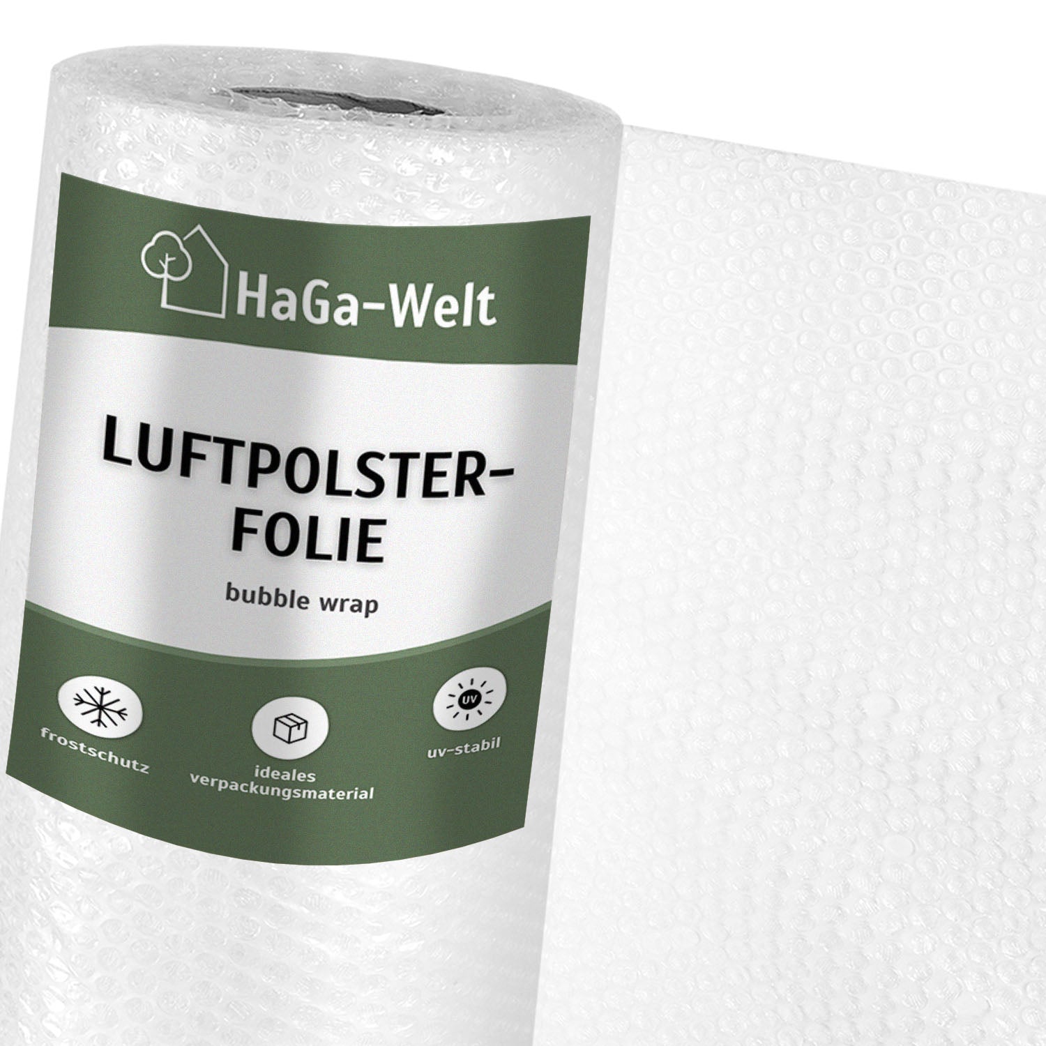 Luftpolsterfolie 1,2 m Breite 2-lagig – Vielseitiger Schutz für Pflanzen und empfindliche Gegenstände – HaGa-Welt