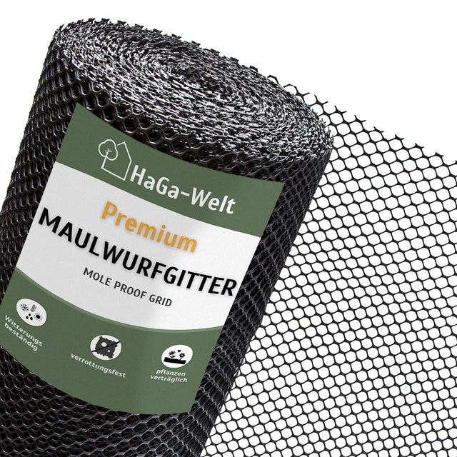 Premium Maulwurfgitter – tierfreundliche Art zum Maulwurf vertreiben – HaGa-Welt