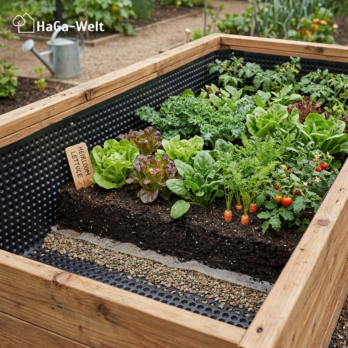 Noppenfolie – vielseitig, als Drainage im Hochbeet oder als Abdichtung beim Hausbau – HaGa-Welt