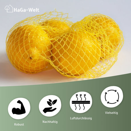 Obstnetz Gemüsenetz Aufbewahrung Meterware – HaGa-Welt
