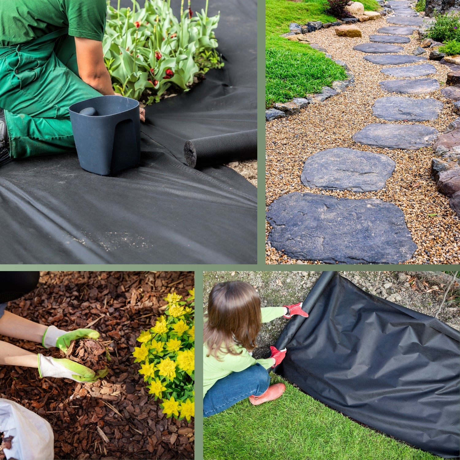 Premium+ Unkrautvlies 230 g/m² – verabschieden Sie sich von Unkraut im Garten – HaGa-Welt