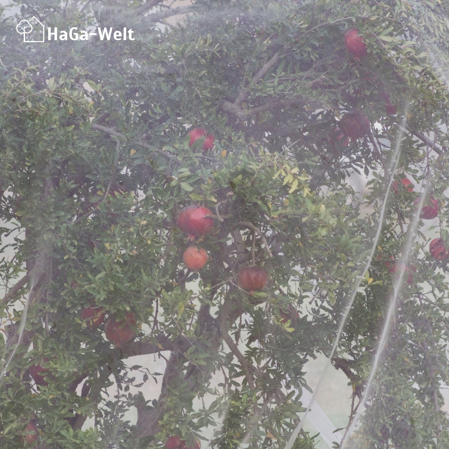 HaGa® Premium Insekten- und Vogelschutznetz Meterware , weiß in 200cm Breite – HaGa-Welt