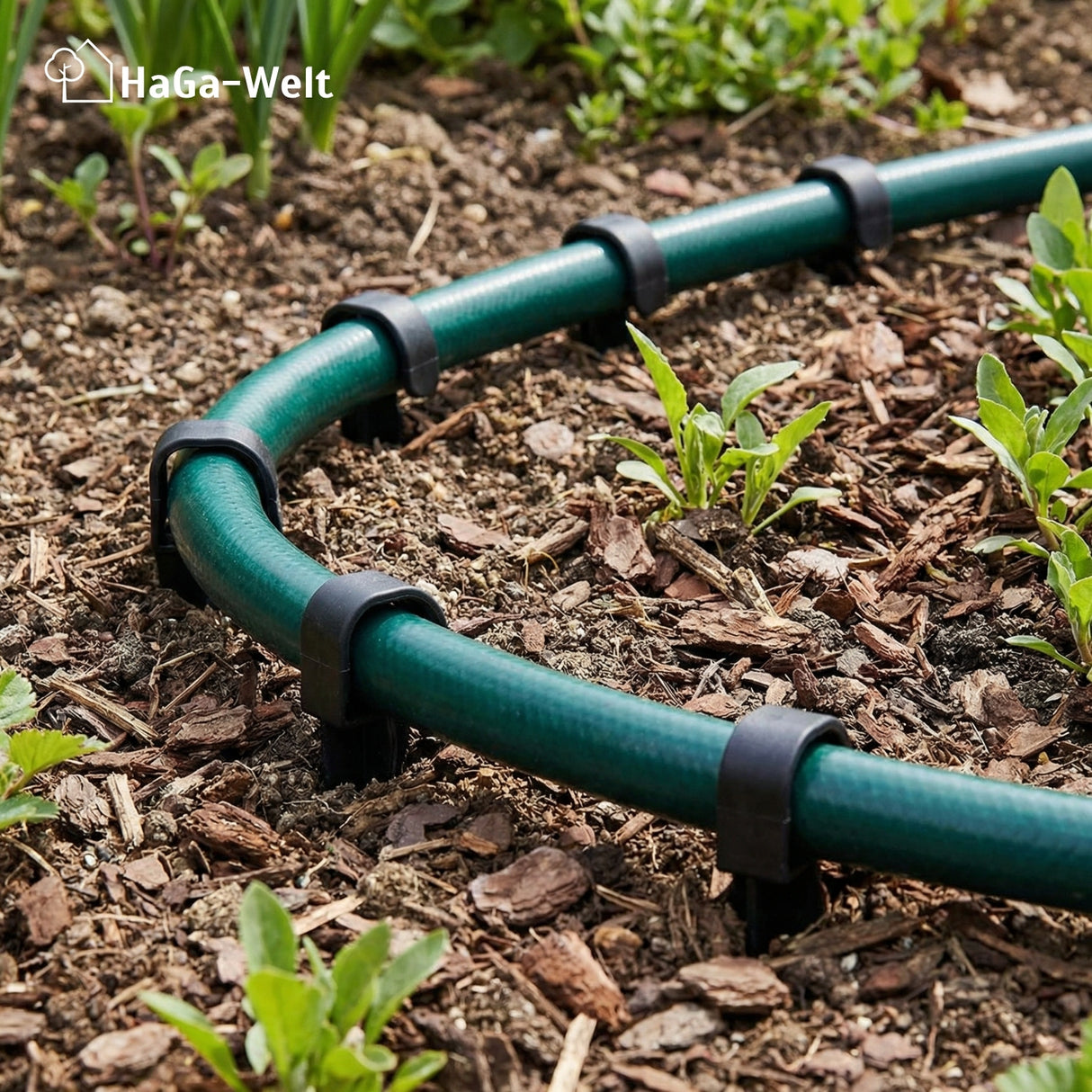 Schlauchhaken - idealer Bodenanker für den Gartenschlauch – HaGa-Welt