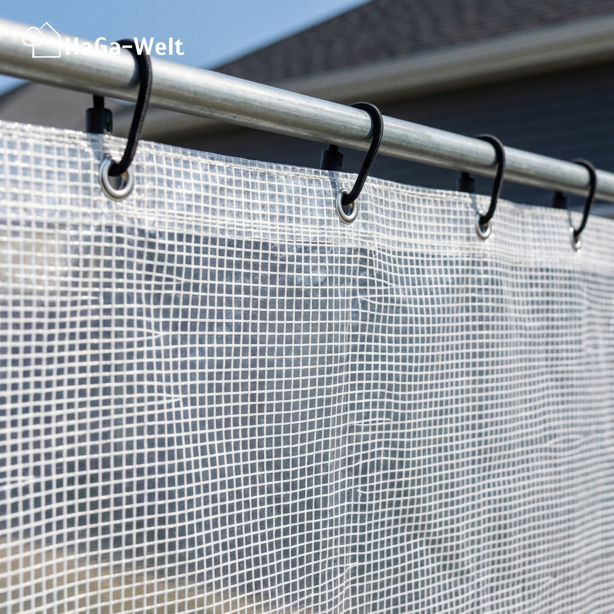 Spanngummi mit Haken – sehr elastisch, für vielfältige Befestigungsmöglichkeiten – HaGa-Welt