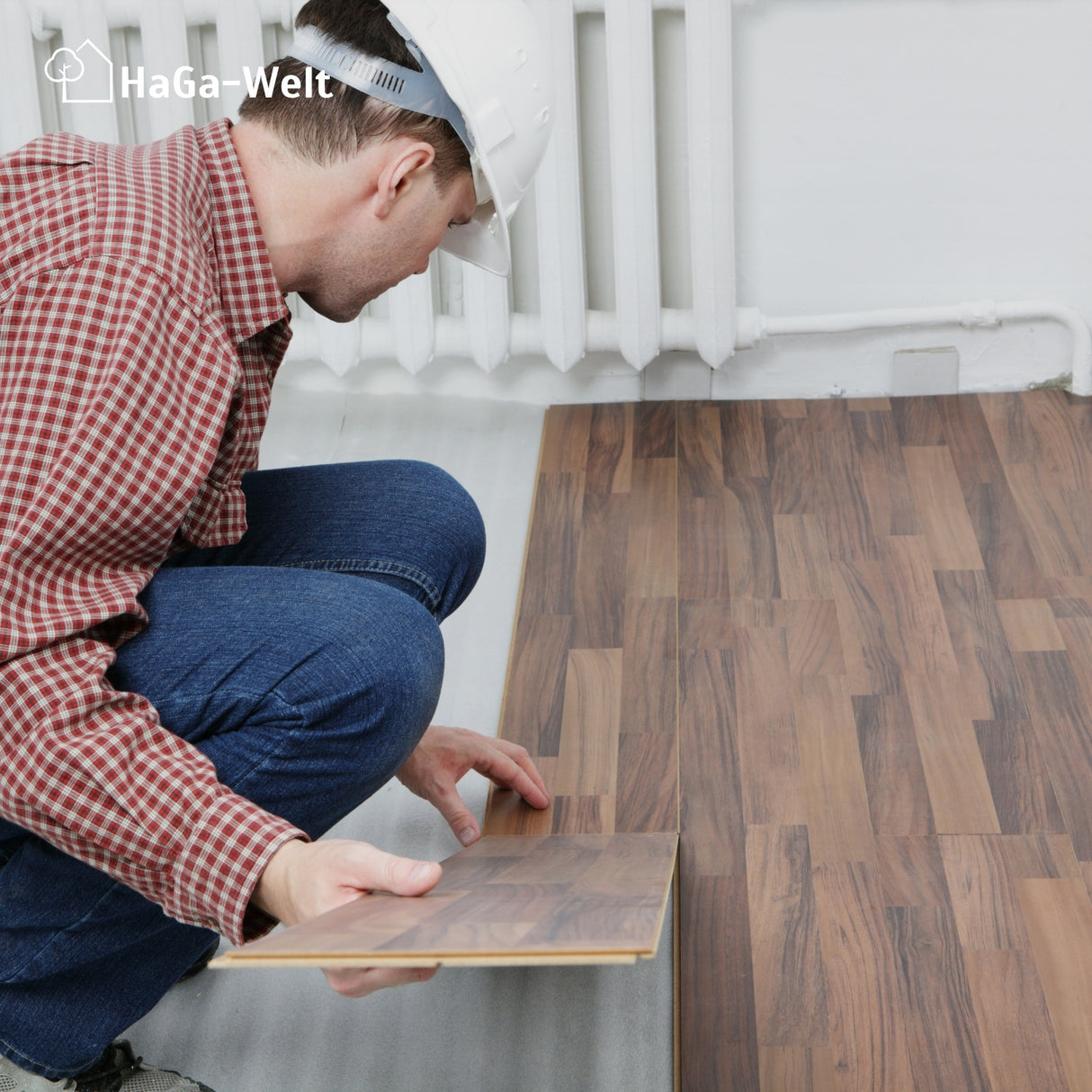 Trittschalldämmung in 1,25m Breite versch. Stärken für Laminat Parkett PE-Schaumfolie – HaGa-Welt