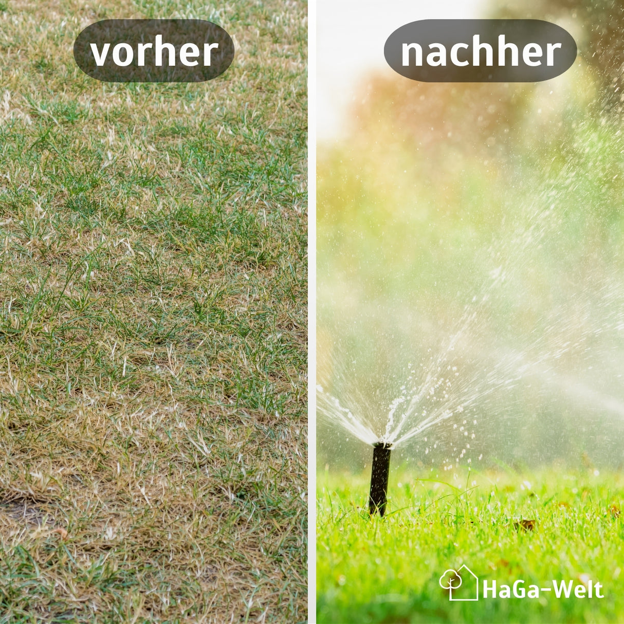 Versenkregner 5004+ Getrieberegner Rasensprenger Bewässerung für Garten – HaGa-Welt