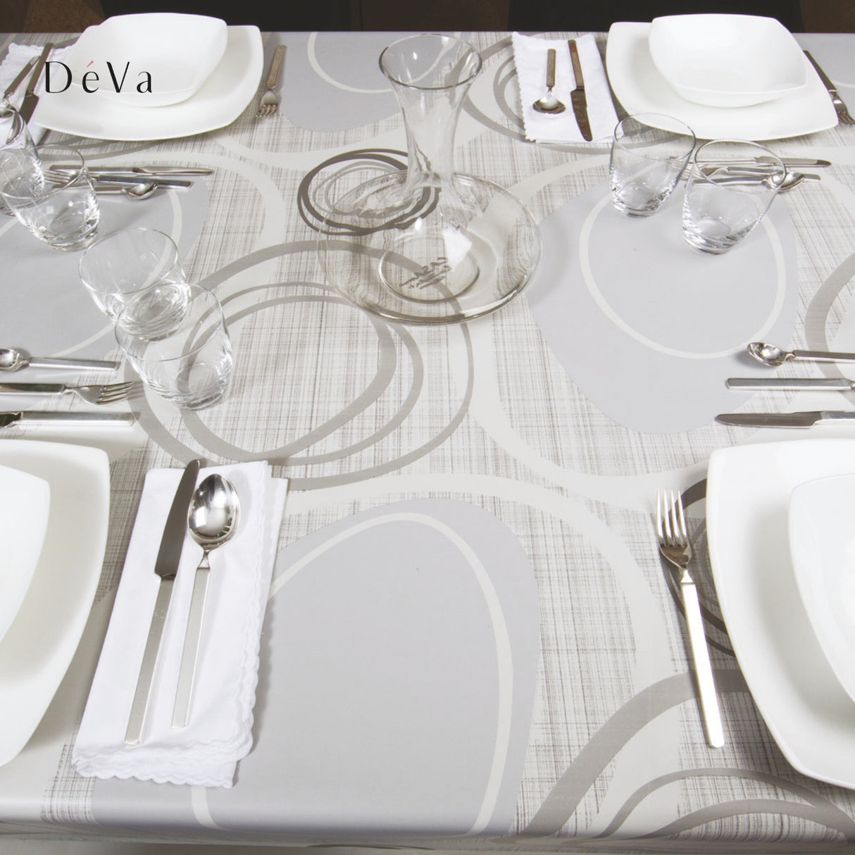 Wachstuch Tischdecke – langlebige und vielseitige Tischdecke Outdoor – HaGa-Welt