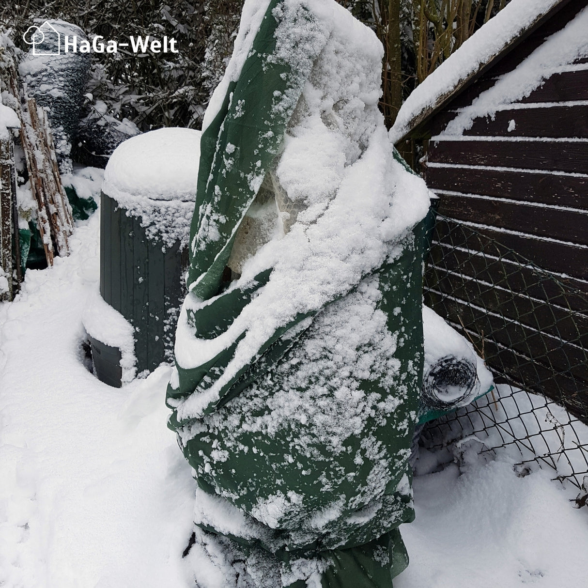 Wintervlies 80g/m² Kälteschutzvlies Pflanzenschutz – HaGa-Welt