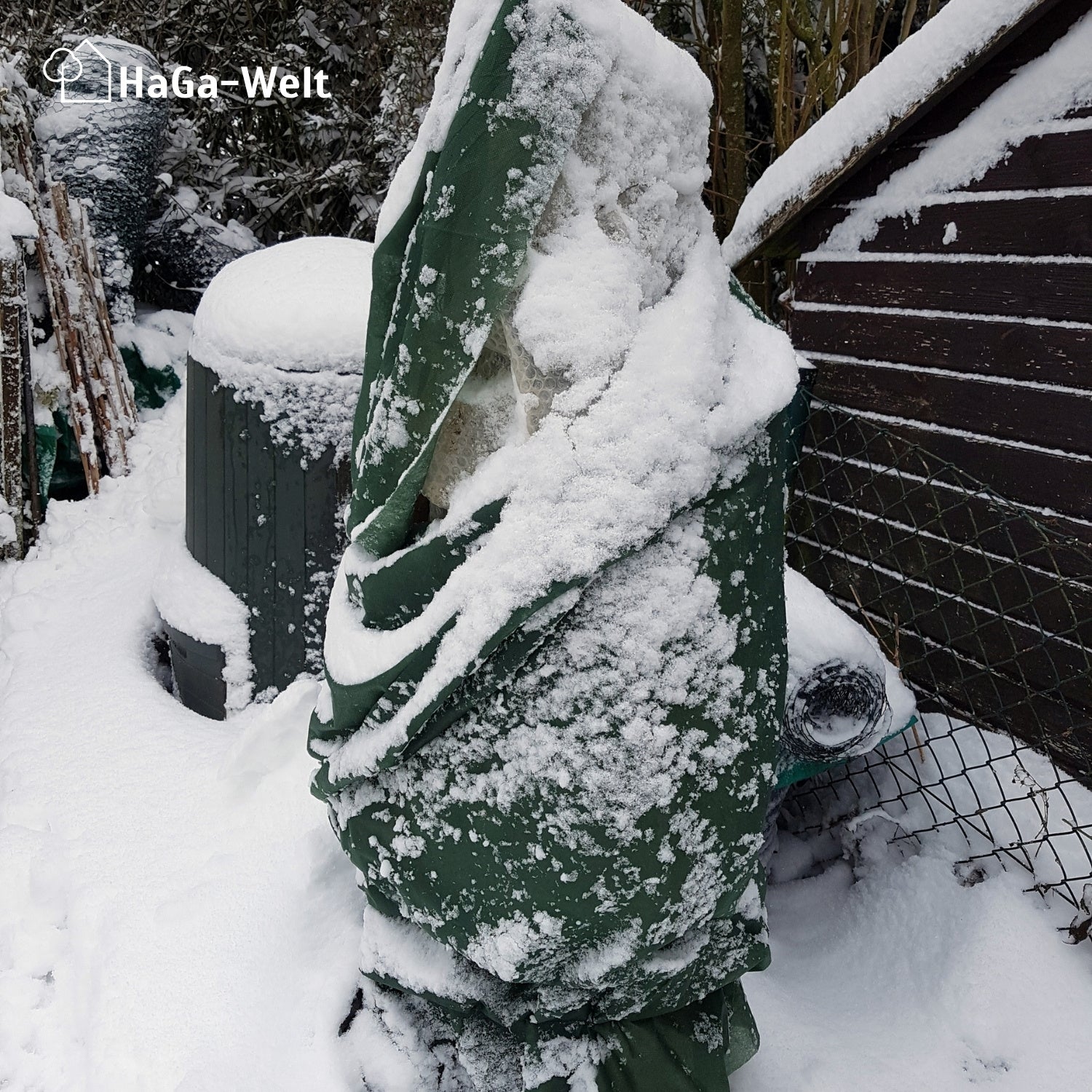 Wintervlies 80g/m² Kälteschutzvlies Pflanzenschutz – HaGa-Welt