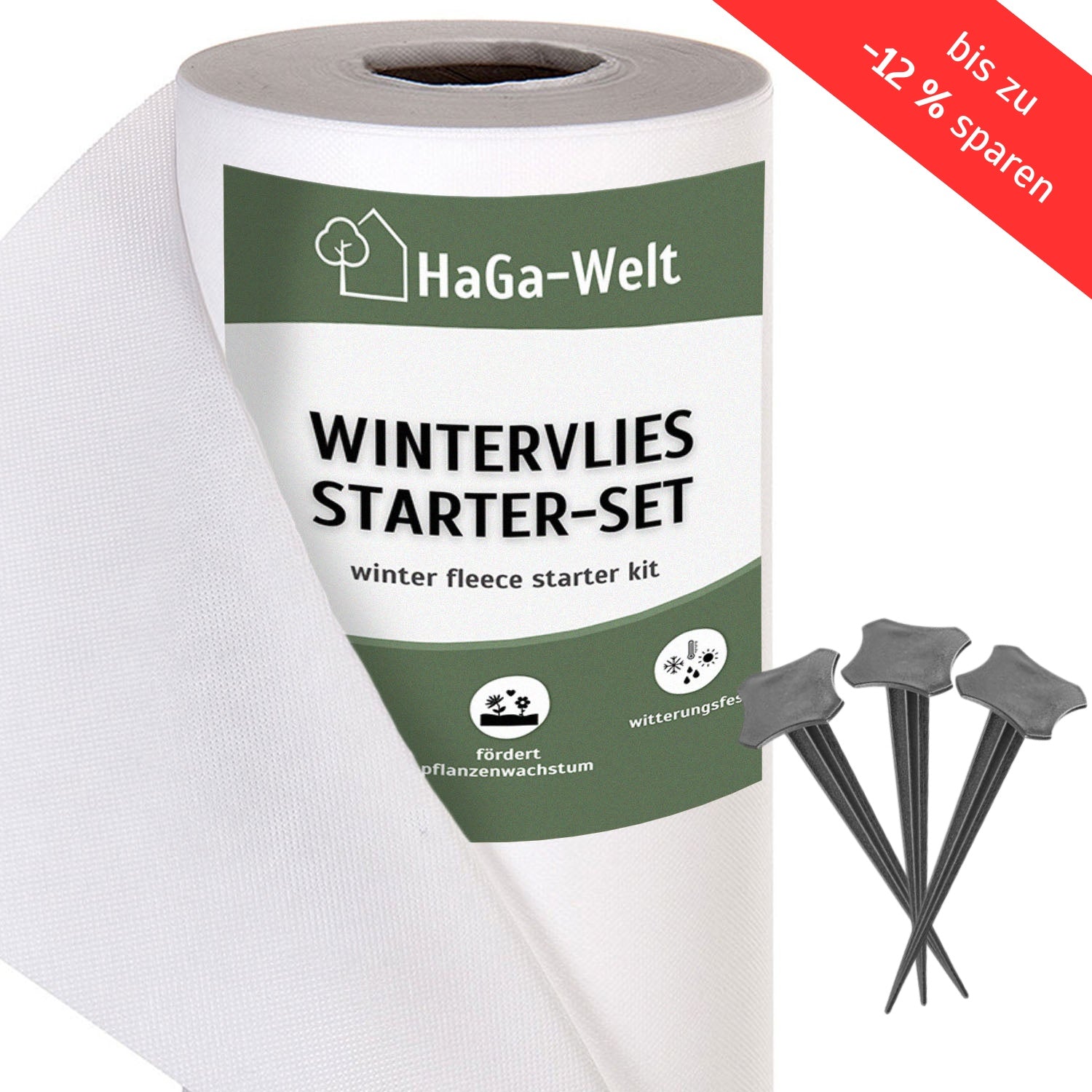Winterschutz-Starter-Set: Idealer Kälte- und Frostschutz in verschiedenen Größen und Stärken – HaGa-Welt