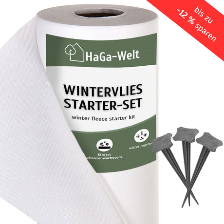 Winterschutz-Starter-Set: Idealer Kälte- und Frostschutz in verschiedenen Größen und Stärken – HaGa-Welt