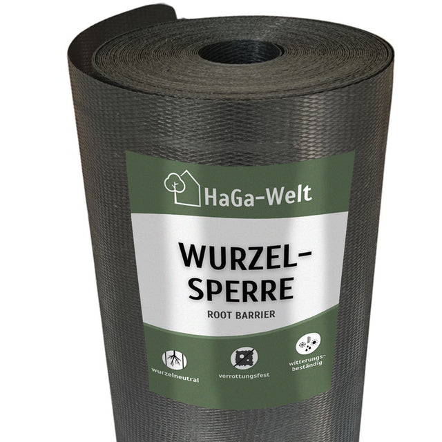 Wurzelsperre – Perfekte Rhizomsperre bei unkontrolliertem Wurzelwachstum – HaGa-Welt