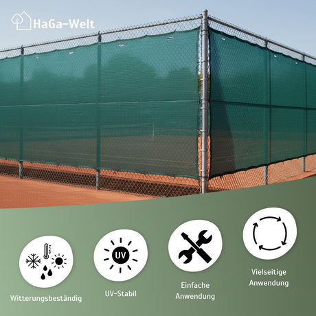 Zaunblende – perfekter Sichtschutz für Ihren Garten & Balkon – HaGa-Welt