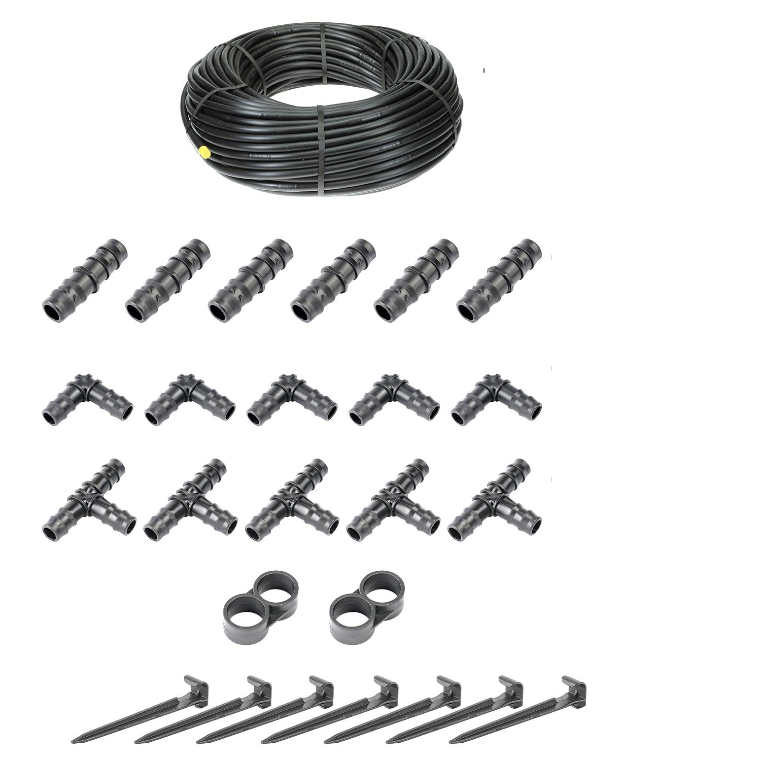 HaGa® Bewässerungsset mit oder ohne Druckkompensierung Tropfschlauch inkl. Zubehör – HaGa-Welt